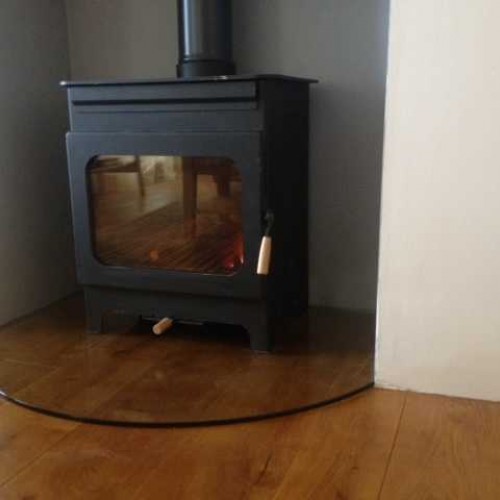  Fireplace Stove Glass Hearth 